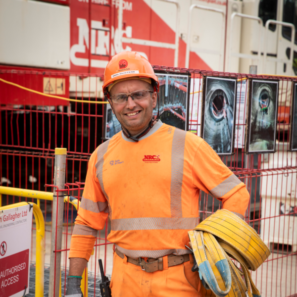 NRC team member on site