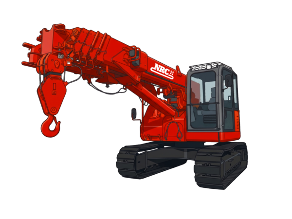 8ton telescopic crane 2